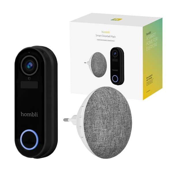 Smart Doorbell 2 Pack (Doorbell 2 + Chime 2)
