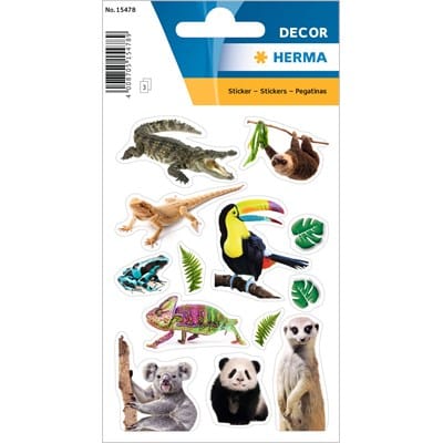 Herma stickers Decor eksotiske dyr (3)
