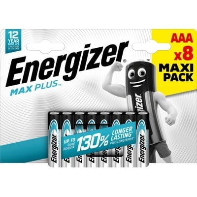 Energizer Max Plus AAA/E92 (8-pack)