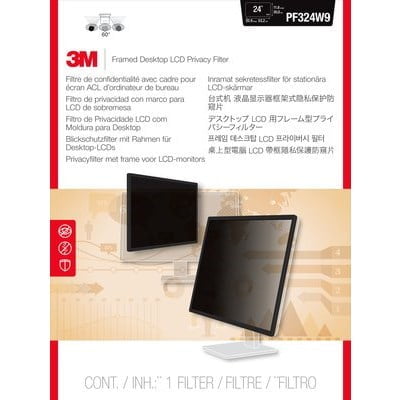3M Privacy filter framed lightweight 23'' to 25'' WS (16:9)