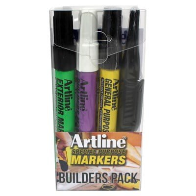 Artline Builders Kit 4-pack