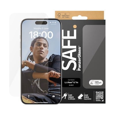 SAFE. Screen Protector iPhone 15 Pro Ultra-Wide Fit